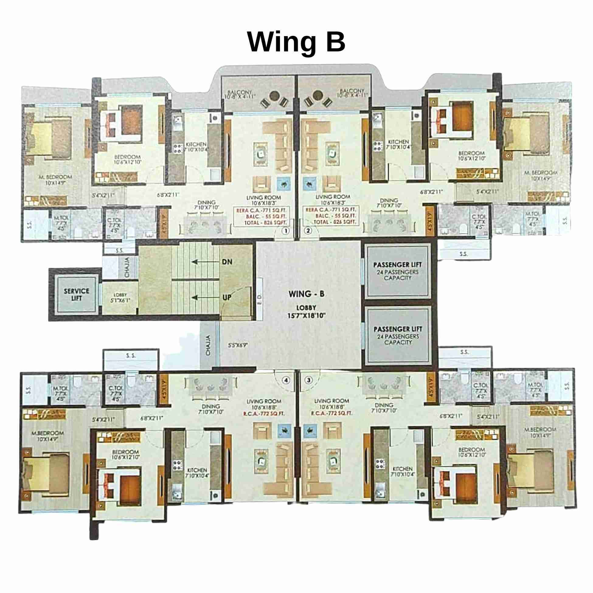 Nicco Residence Floor Plan